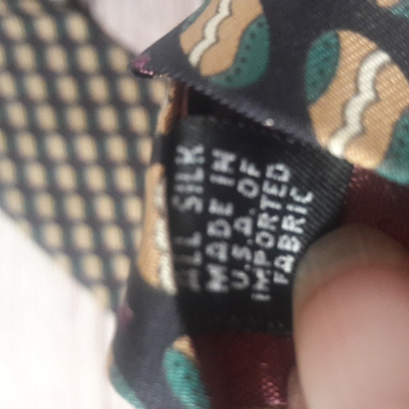 Christian Dior Monsieur Men's silk tie made in USA - Picture 3 of 6